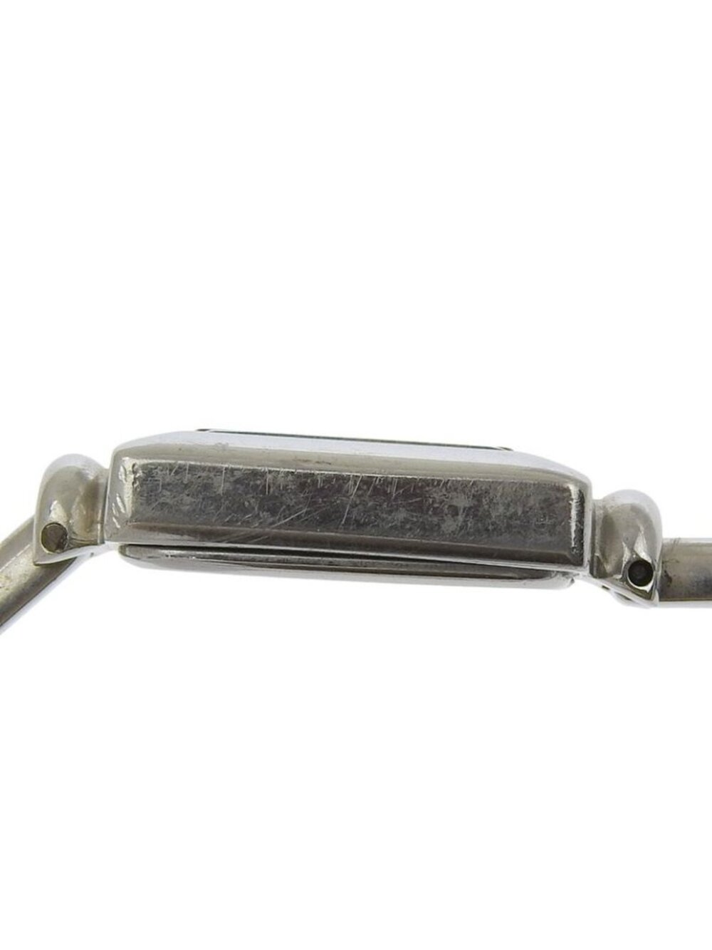 Gucci Stainless Steel Quartz Analog Display Black Dial Watch - Picture 6 of 10